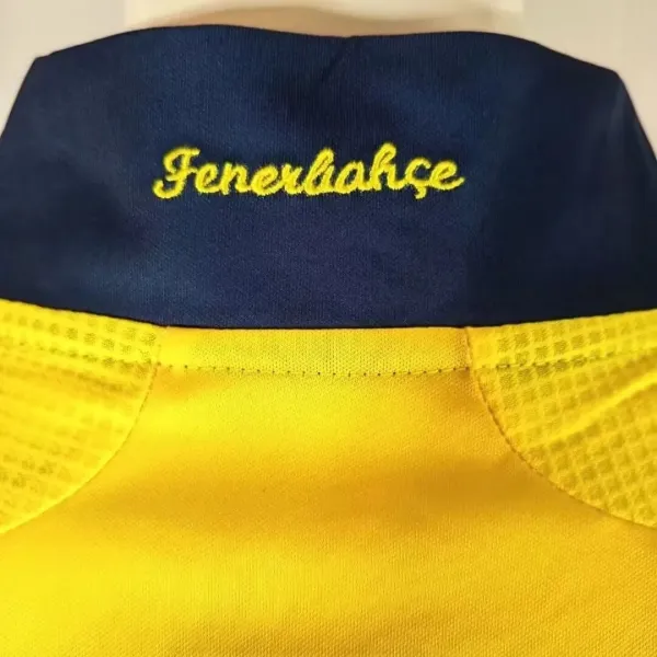 Adidas Fenerbahçe 2007 Centenary Home Jersey Navy Yellow - 7