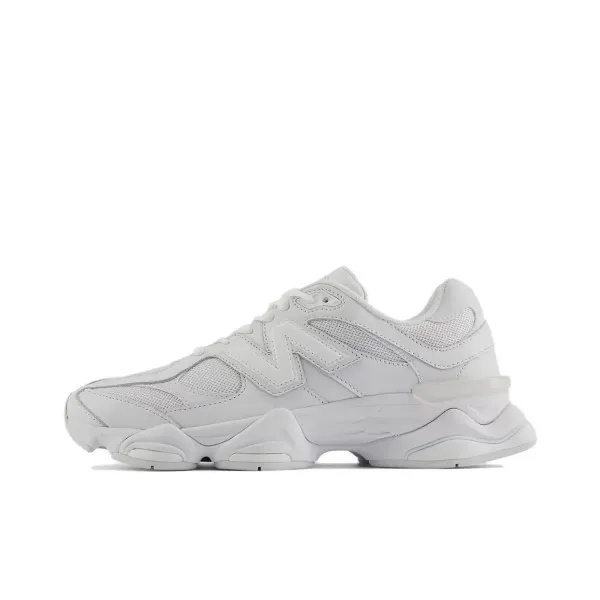 New Balance 9060 White Chunky Sneakers - 1