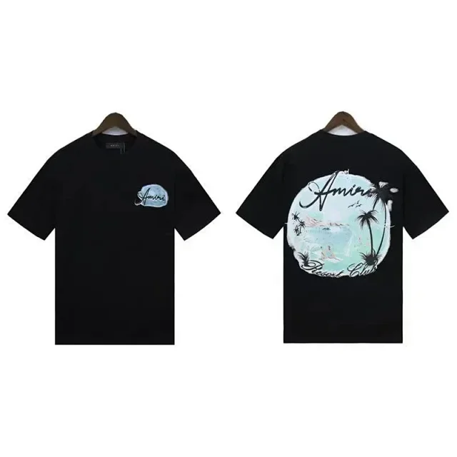 Amiri T-Shirts Short-Sleeve Graphic T-Shirt product detail image 4