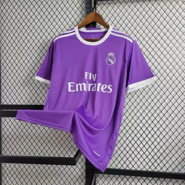Real Madrid 2017 UEFA Champions League Final Third Jersey Purple - 4