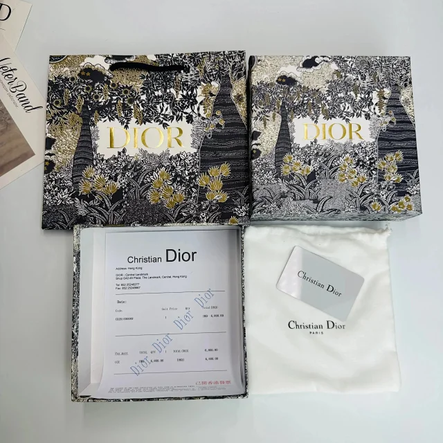 Dior Belts CD buckle monogram belt product detail image 8