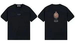 Stone Island T-Shirts Short-sleeve graphic T-shirt with compass emblem prints product detail image 4