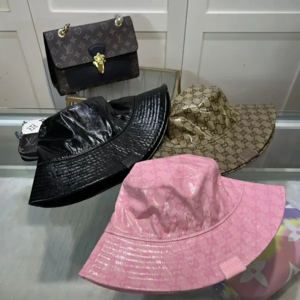 Gucci GG Monogram Red Baseball Cap - 8