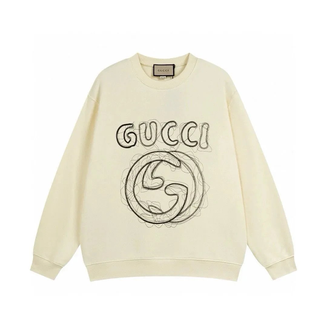 Gucci Knitwear Logo Jacquard Crewneck Sweater — 16