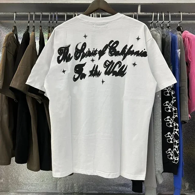 AMIRI T-Shirts Logo Print Crewneck T-Shirt product detail image 8
