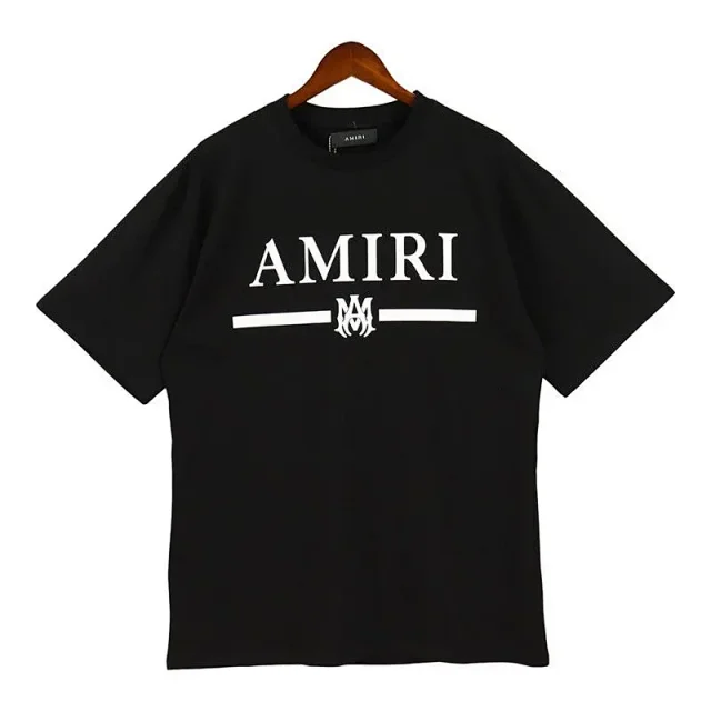 AMIRI T-Shirts Logo-print crewneck short-sleeve T-shirt product detail image 8