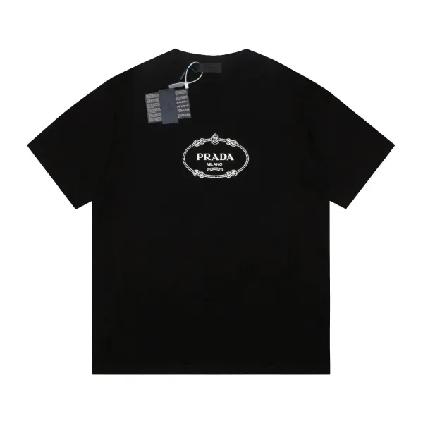 Prada Rope Logo T-Shirt White - 10