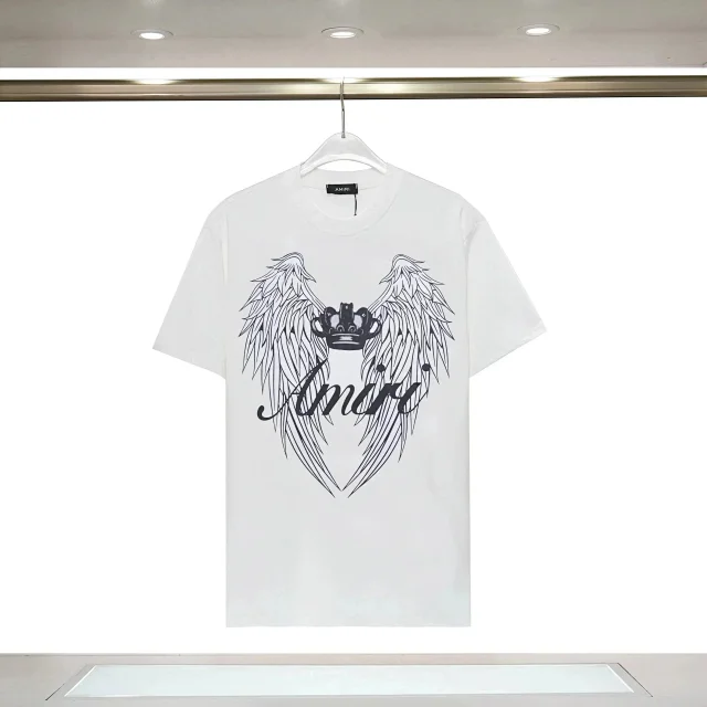 AMIRI T-Shirts Graphic crew-neck T-shirt product detail image 2