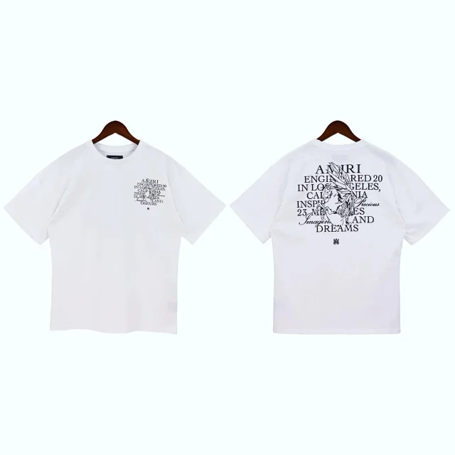 AMIRI T-Shirts Graphic crew-neck T-shirt product detail image 10