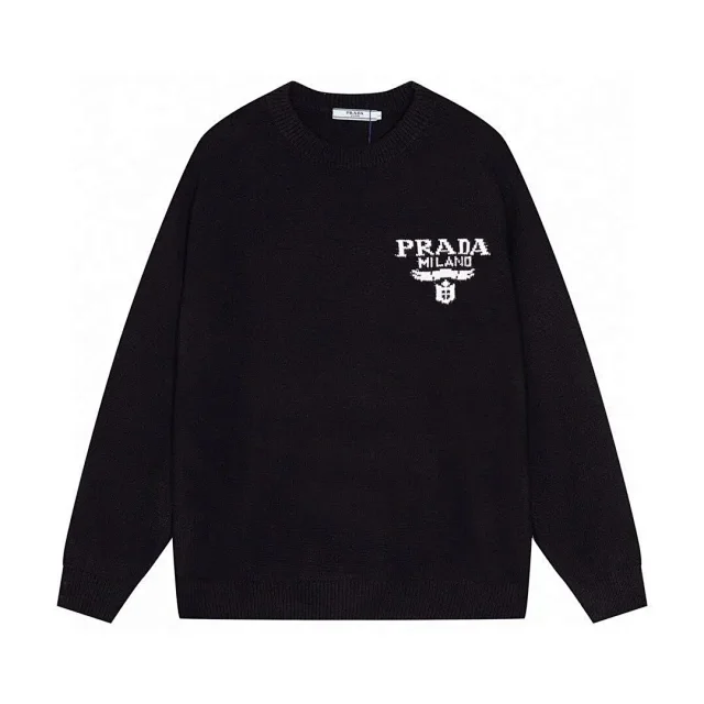Gucci Knitwear Crewneck Logo Knit Sweater product detail image 7