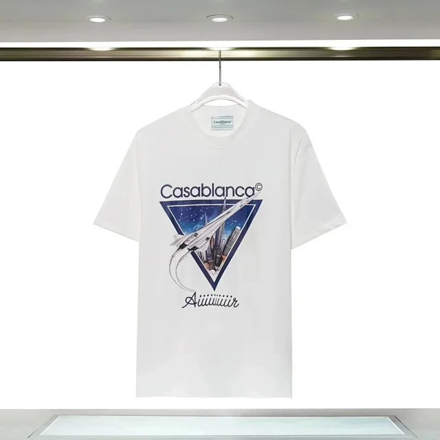Casablanca T-Shirts Short-Sleeve Graphic Print product detail image 7