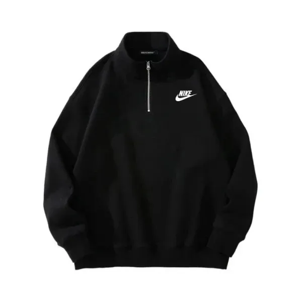 Nike Half-Zip Pullover Black Hoodie - 1