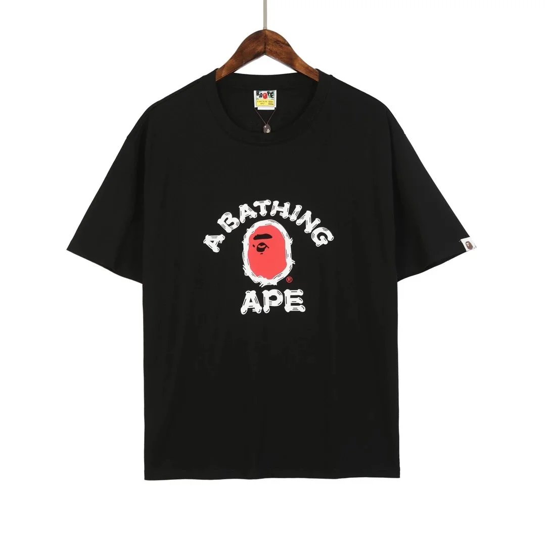 BAPE T-Shirts Short-Sleeve Graphic Logo T-Shirt image 10