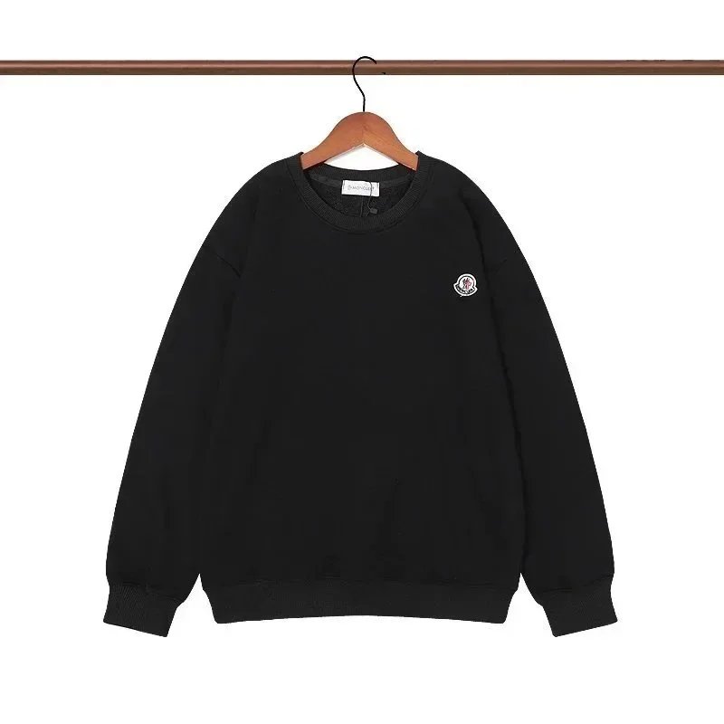 Moncler Hoodies & Sweatshirts Crewneck logo-print sweatshirt — 0415036CF