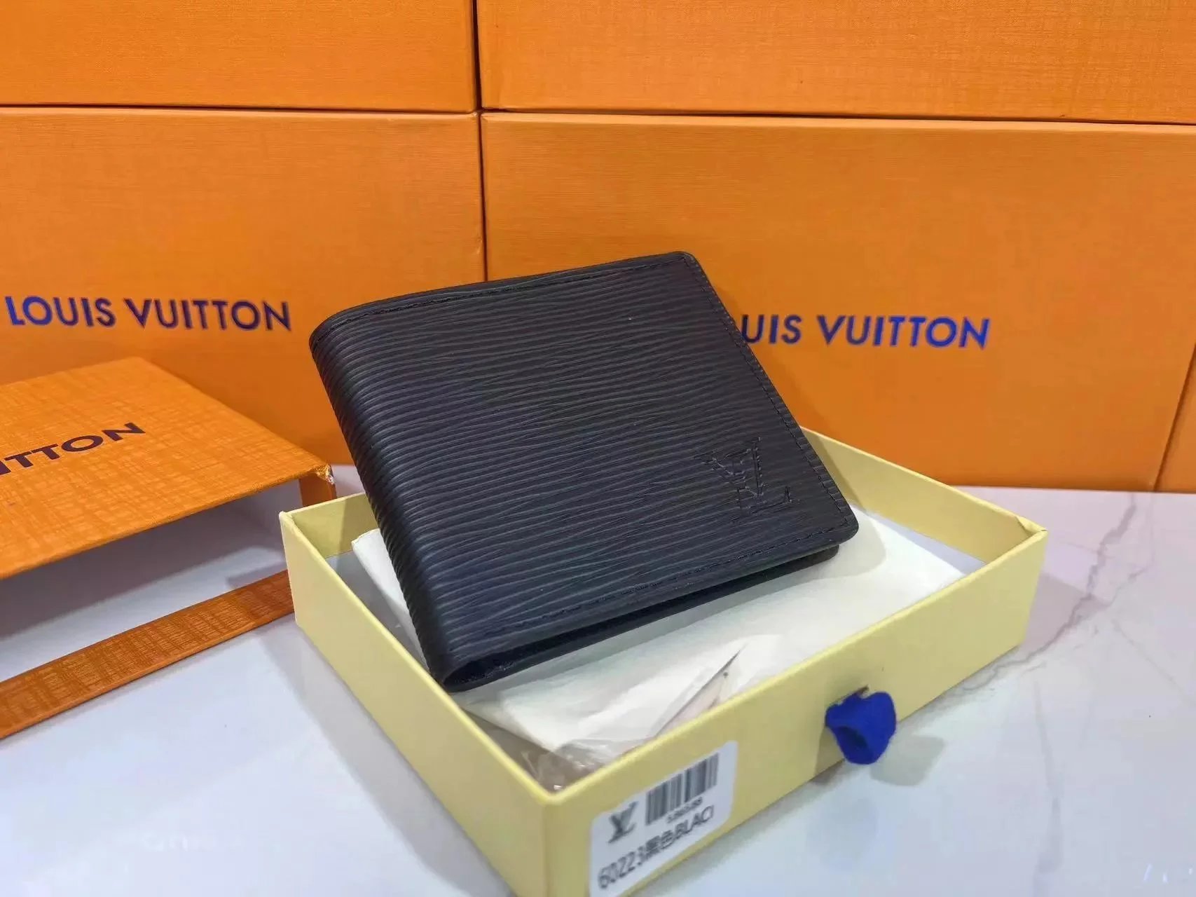 Louis Vuitton Monogram Eclipse Black Bifold Wallet - 36