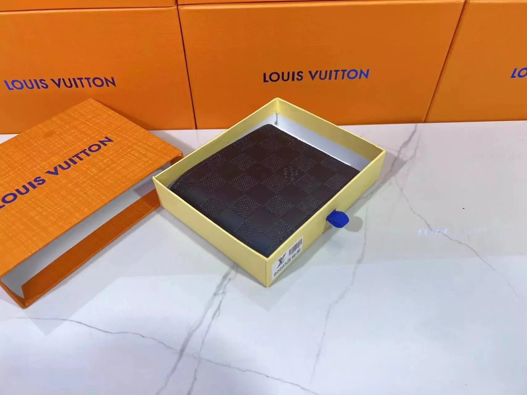 Louis Vuitton Monogram Eclipse Black Bifold Wallet - 46