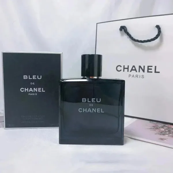 Chanel Bleu de Chanel Eau de Toilette Black Bottle Perfume - 1