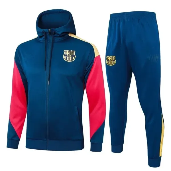 FFF Gallic Rooster Tracksuit Light Blue/Navy - 5
