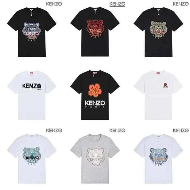 Kenzo T-Shirts Tiger Graphic Short-Sleeve product detail image 1
