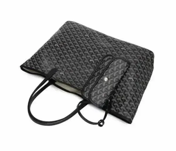 Goyard Saint Louis Tote in Light Blue with Pouch - 10