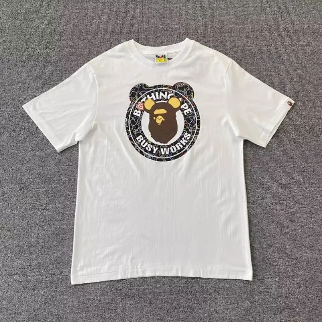 A BATHING APE T-Shirts Short-Sleeve Head Graphic product detail image 5