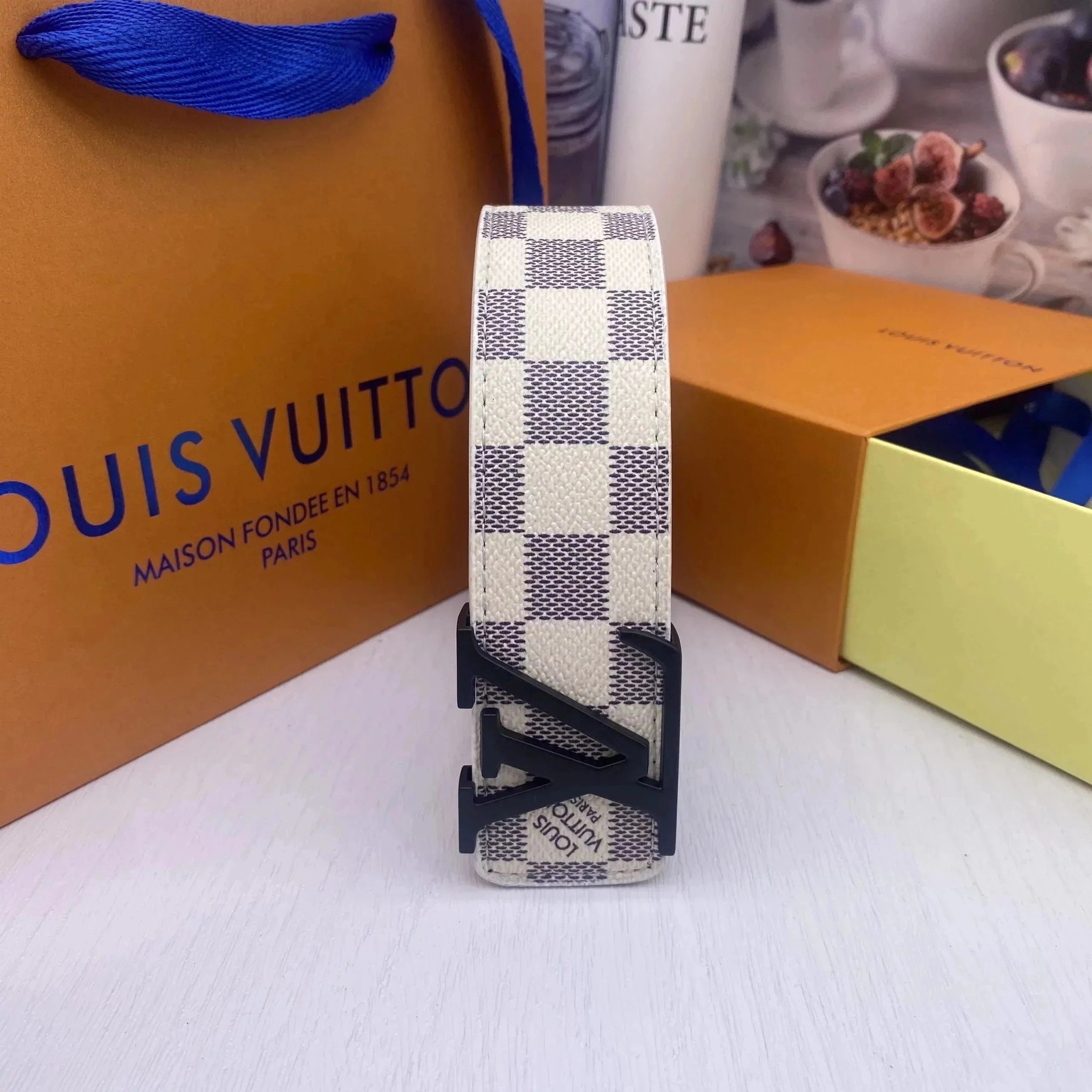Louis Vuitton Belts Monogram Belt with LV Buckle — 12
