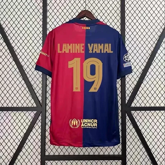 FC Barcelona Football Jerseys 2024–25 Home/Away Player-Name Jersey product detail image 2