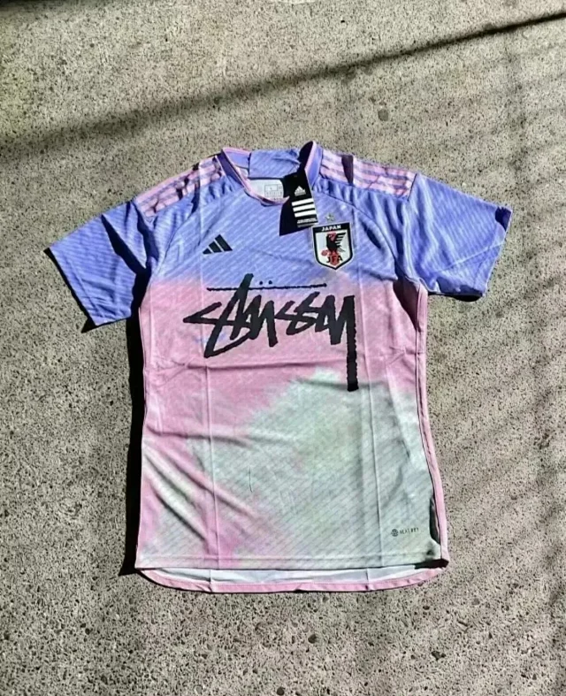 Stussy Football Jerseys Collaborative national team jersey product detail image 6