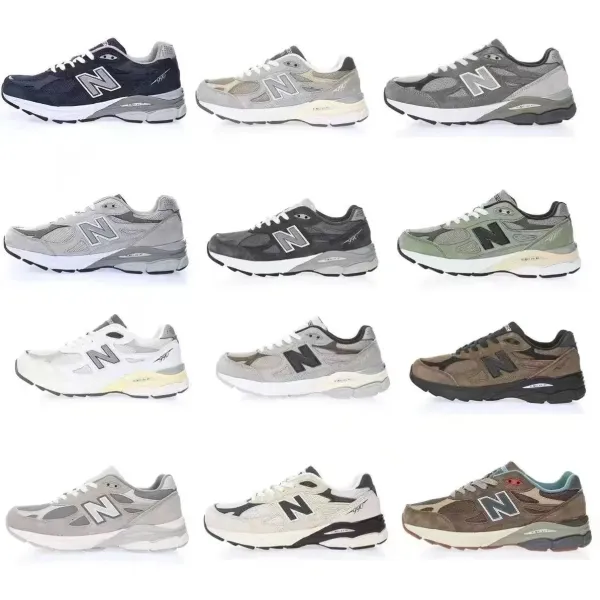 New Balance 990v3 Sneakers Multicolor Running-Shoes - 1