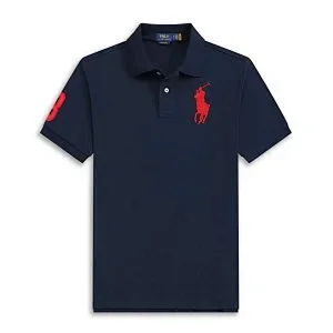 Polo Ralph Lauren Shirts Big Pony short-sleeve shirt with number 3 sleeve patch product detail image 9