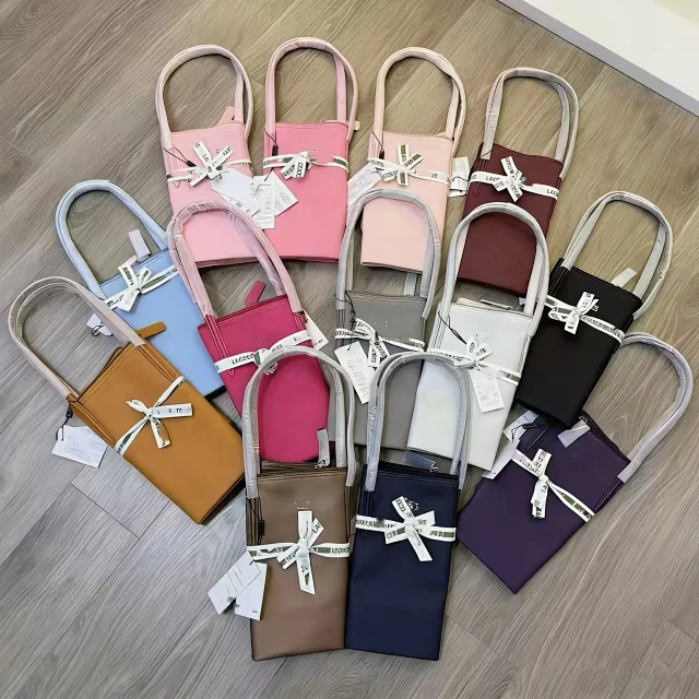 Lacoste Handbags Zip-top tote bag with long shoulder handles product detail image 1