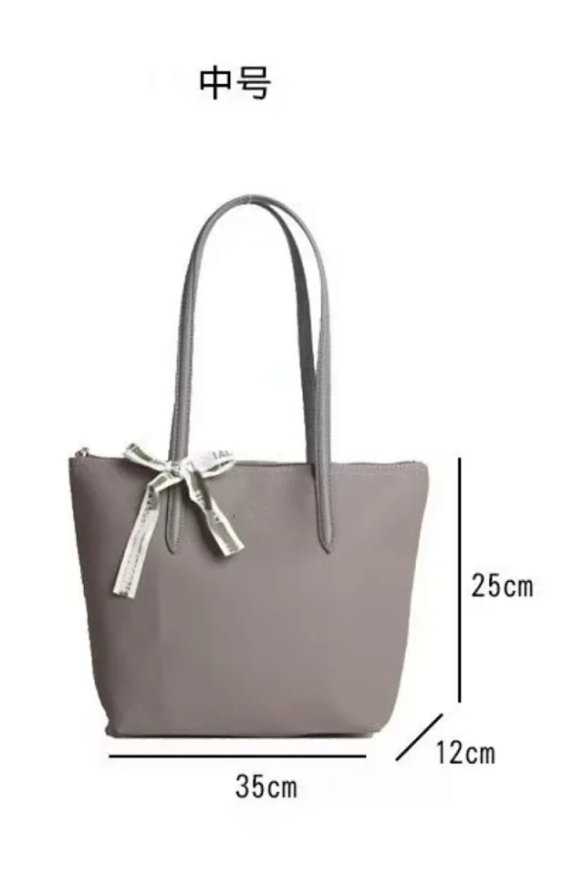 Lacoste Handbags Zip-top tote bag with long shoulder handles product detail image 3