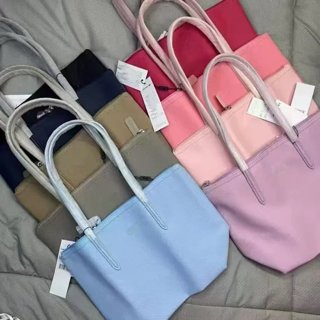 Lacoste Handbags Zip-top tote bag with long shoulder handles product detail image 2