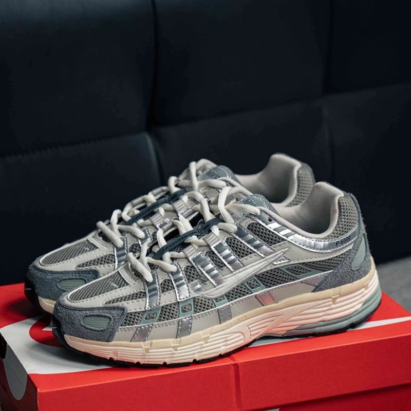 Nike P-6000 Grey Silver Vintage