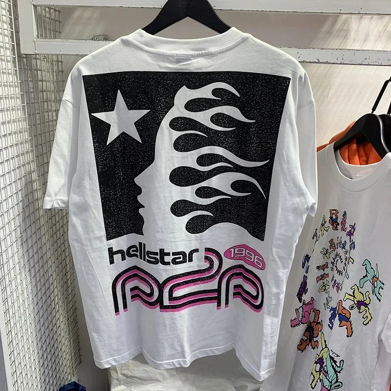 Hellstar Path to Paradise White Graphic T-Shirt - 12