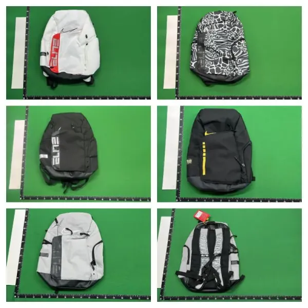 Nike Elite Basketball Backpack Orange/Black - 5