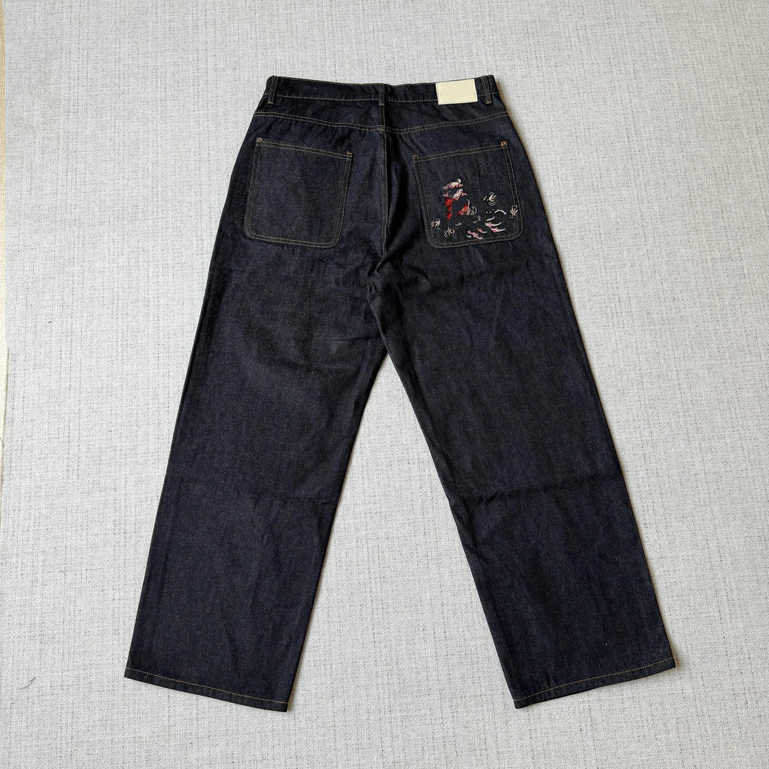 Derschutze Koi Fish Bear Jeans