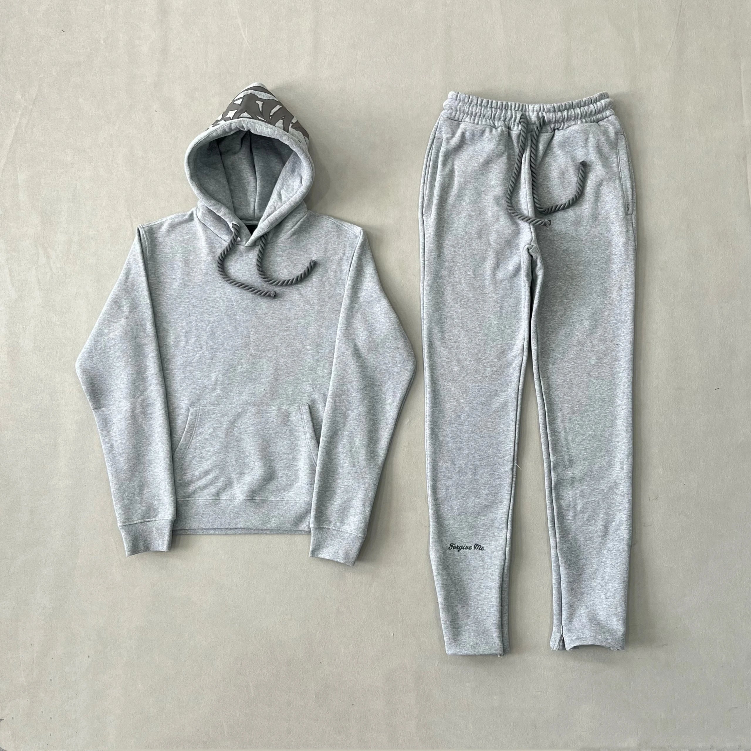 SY gray/black-Suit (hoodie + trousers)
