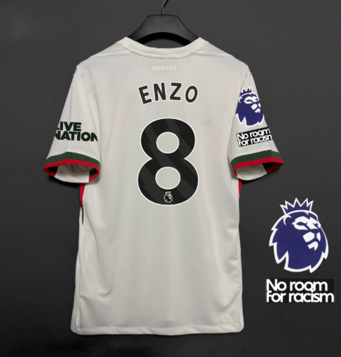 25-26 Chelsea Jersey — Away Top [Enzo 8 number】 colorway — USFans Spreadsheet photo