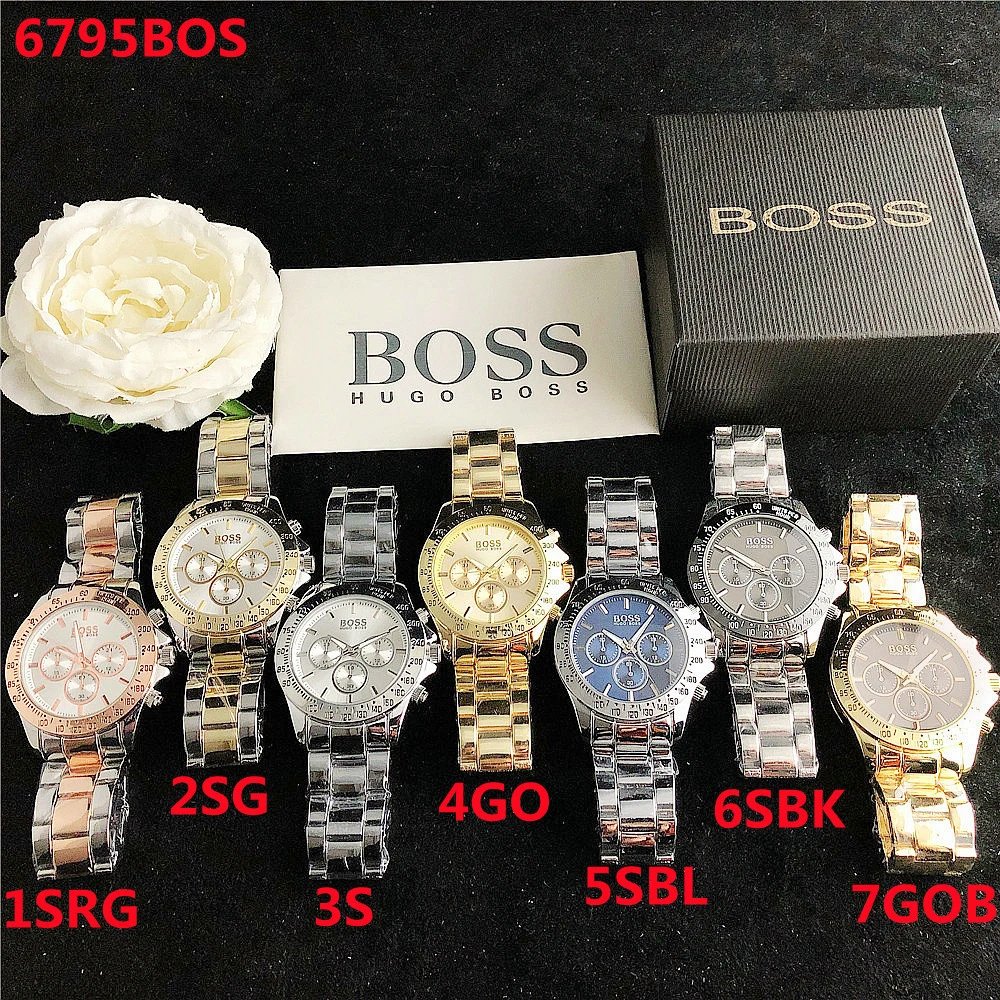 BOSS Watches Metal Bracelet Chronograph-Style Watch image 4