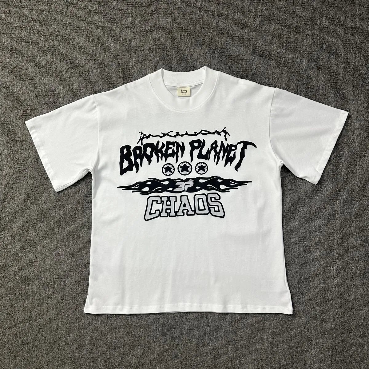 Broken Planet How Did I Get Here? Graphic T-Shirt Beige - 13