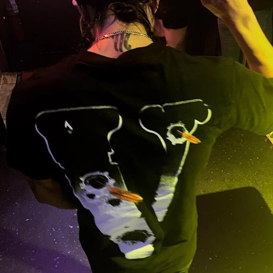 SS23 Vlone x Camp American Short-Sleeve Tee for Men and Women – Fujiwara Collab Oversized High-Street Couple Summer T-Shirt