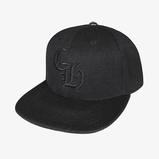 Chrome Hearts Hats Embroidered Logo Patch Flat-Brim Cap product detail image 35
