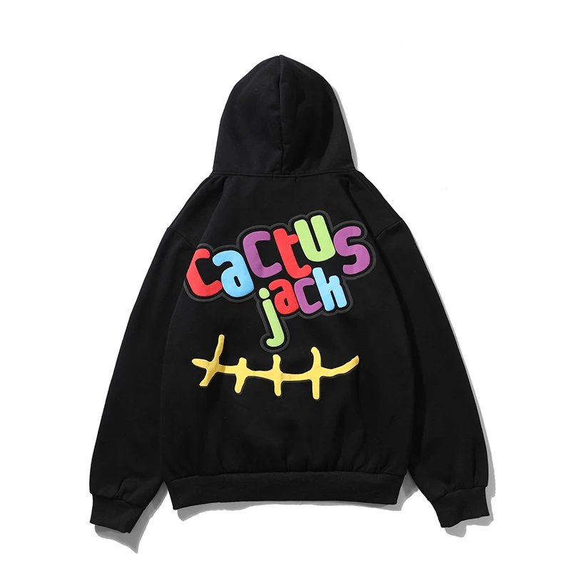 Cactus Jack Graphic Hoodie Brown - 3