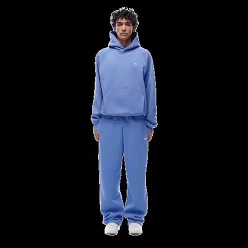 6PM Cross-border Trade AliExpress Amazon Sweater Hoodie suit Sweater Long Sleeve Pants Embroidered fleece-lined: seller detail photo 1