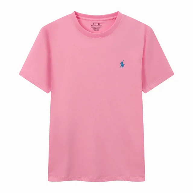 Polo Ralph Lauren T-Shirts Crew-Neck Short-Sleeve T-Shirt with Embroidered Pony Logo product detail image 12