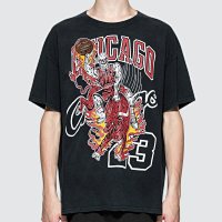 bulls Jordan 23 short-sleeved T-Shirt