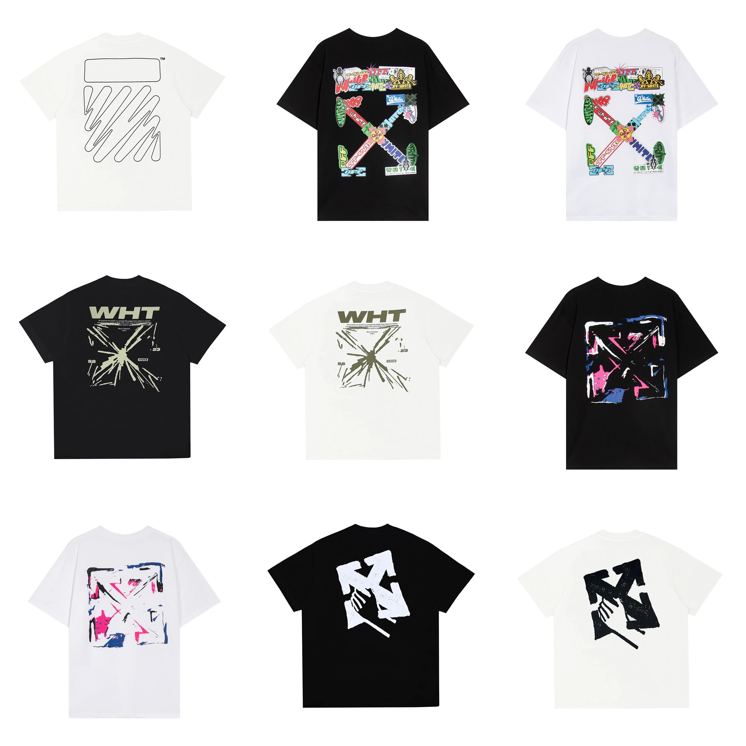 Off-white T-shirts