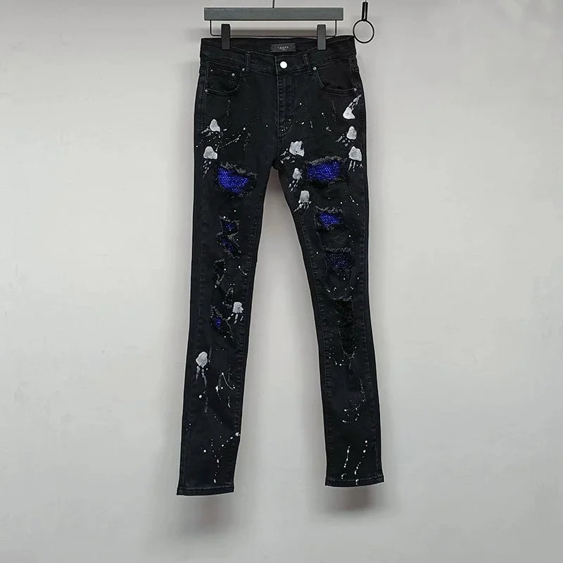 Amiri Jeans — Blue diamond colorway — USFans Spreadsheet photo