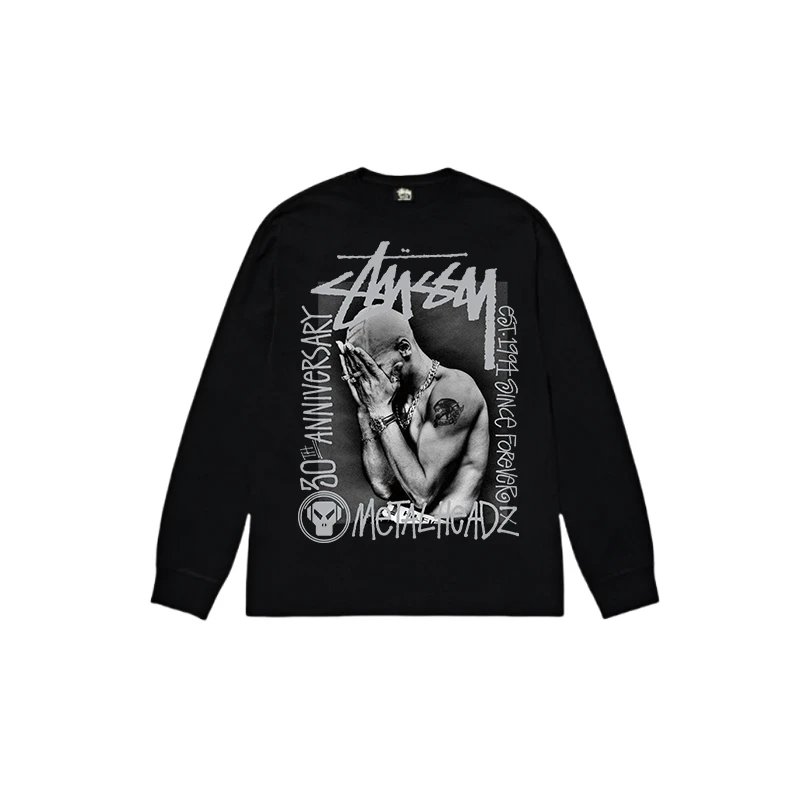 High quality 25 printed 260g cotton crew neck sweater 4